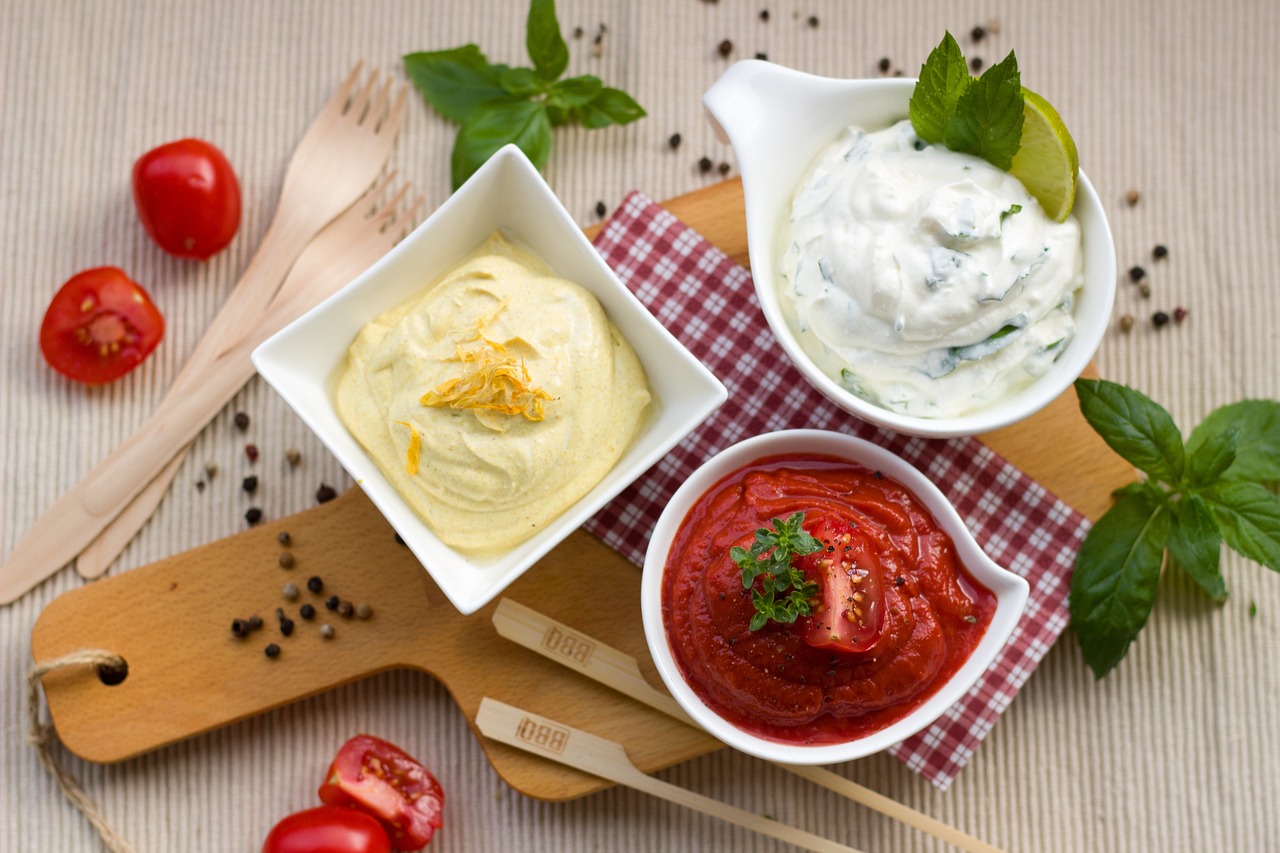 sauce, dip, cook, yummy, chutney, healthy, food, homemade, piquant, meal, vegetarian, dipping sauce, snack, barbecue, grilling, picnic, grill, summer, summery, ketchup, yogurt, curry, sauce, sauce, sauce, nature, sauce, sauce, dip, chutney, ketchup, ketchup, yogurt